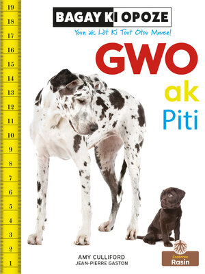 cover image of Gwo Ak Piti (Big and Small)